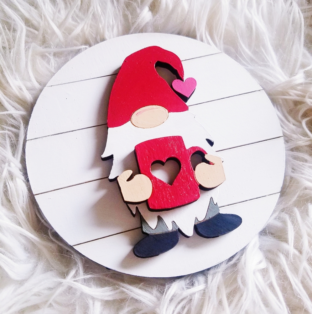 Mini Shiplap Gnome Sign